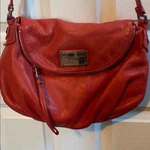 Red Marc by Marc Jacob’s purse .